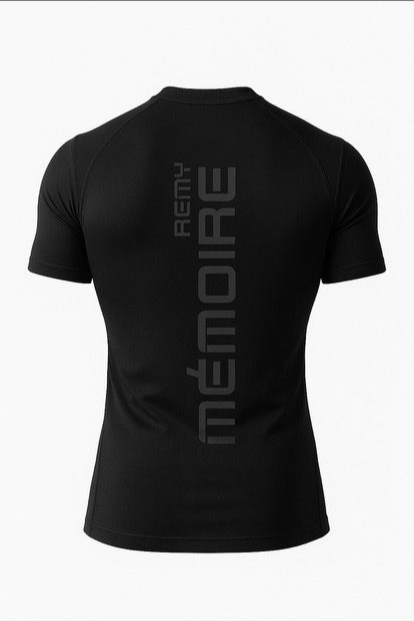 Remy Mémoire Black Compression Tee