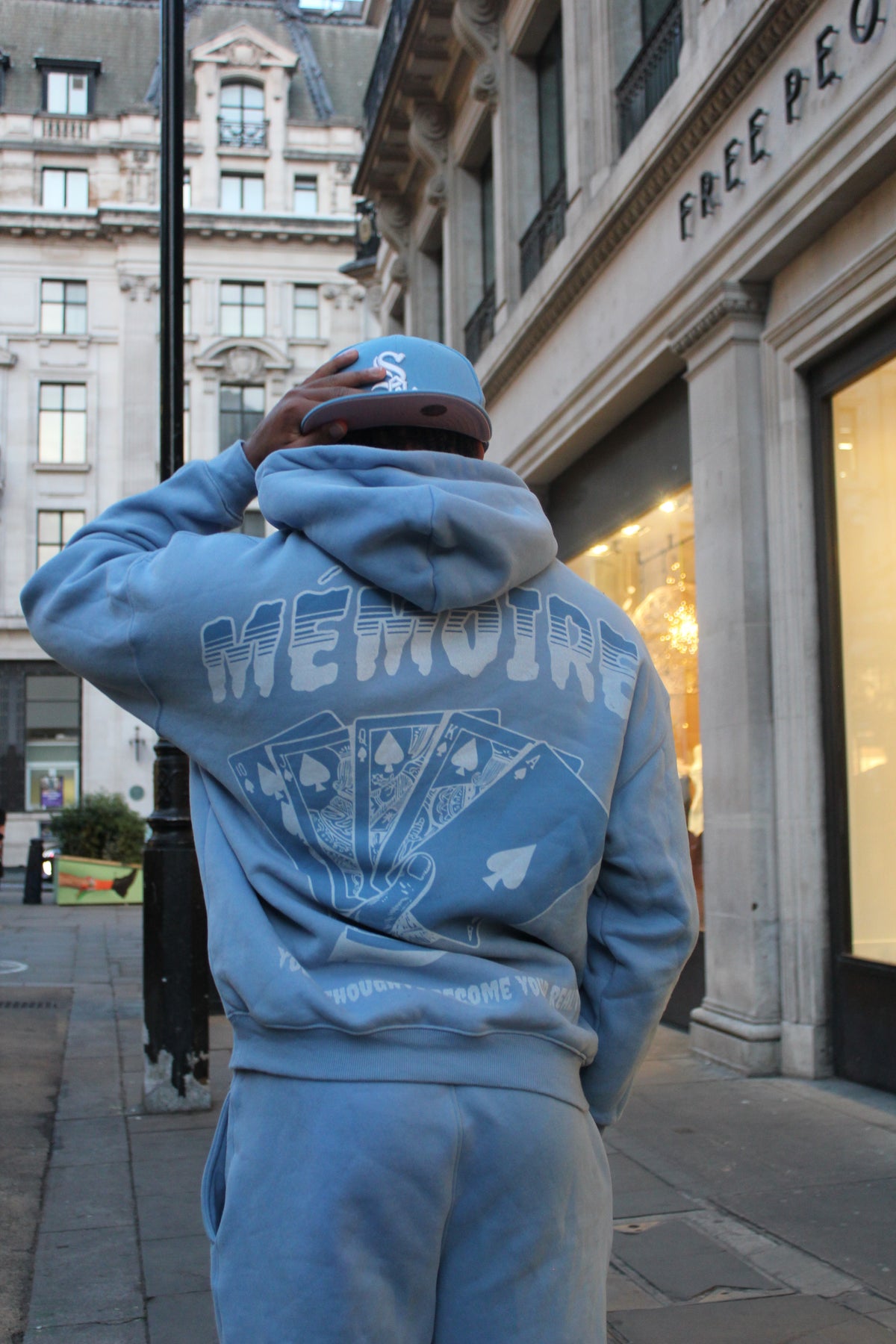 RM Blue 'YTBYR' Hoodie