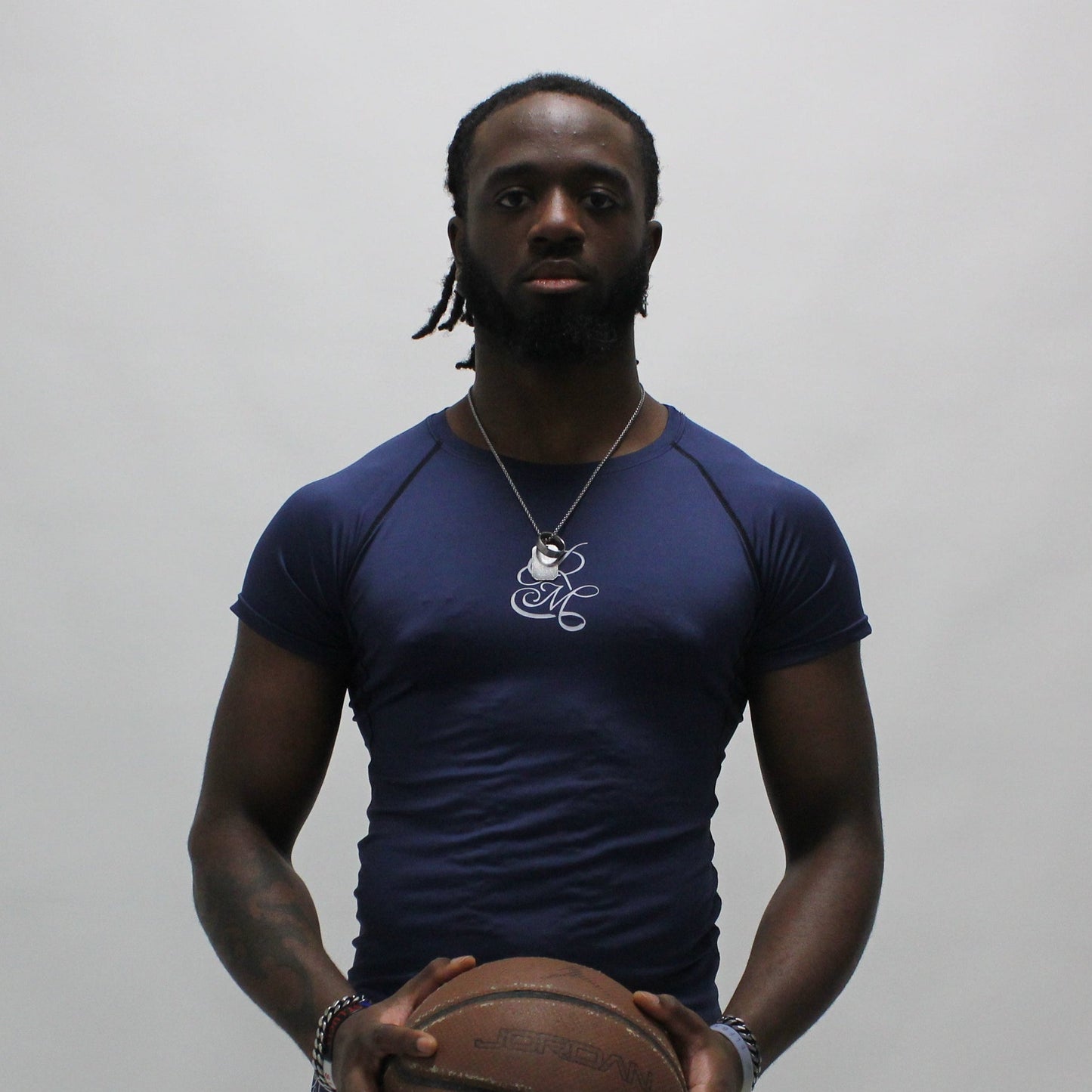 Remy Mémoire Navy Blue Compression Tee