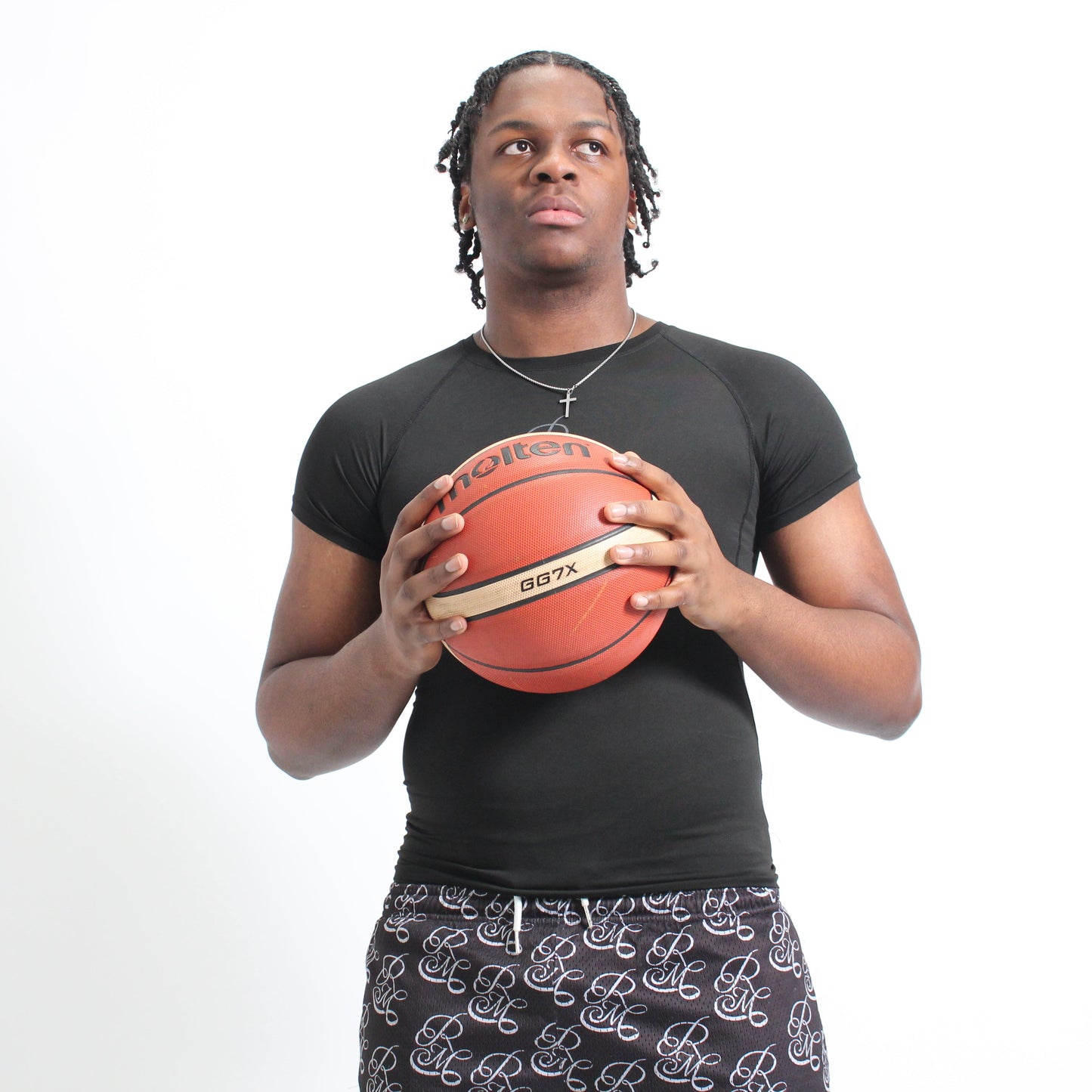 Remy Mémoire Black All Over Print Shorts