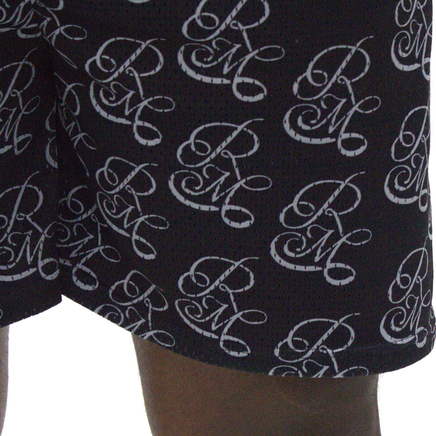 Remy Mémoire Black All Over Print Shorts