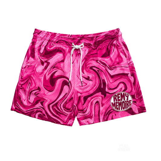 RM Pink 'Motion' Shorts